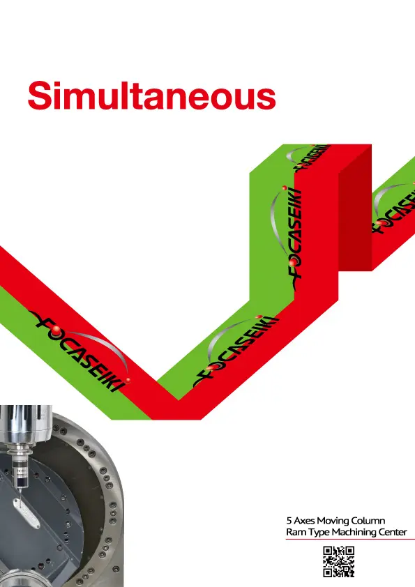 Five Axis Moving Column Machining Center